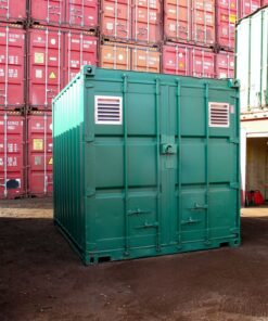 10ft Long Used Fabricated Steel Storage Containers
