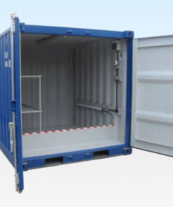 8Ft X 8Ft Raised Bunded Store