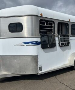 2000 Morgan Built 3 Horse Bumper Pull Horse Trailer