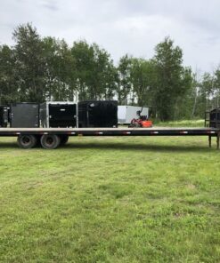 2002 Kaufman Trailers 101X40 Gooseneck Equipment Trailer w/Toolbox