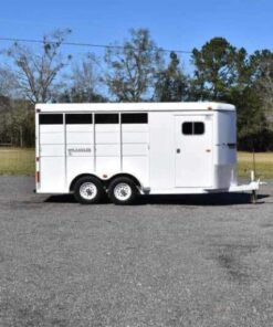 2002 Logan Coach 3HBP 3 Horse Trailer