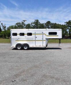2006 Adam 7302 3 Horse Trailer