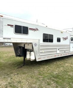 2011 Platinum Coach 4 Horse 15 SW Rear Load Horse Trailer