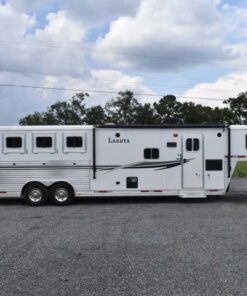 2013 Lakota Charger 8411LQ 4 Horse Trailer with 13' Short Wall
