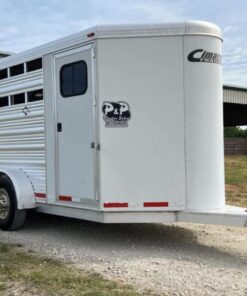2013 model Cimarron 3 Horse Bumper Pull