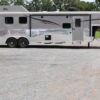 2015 Bison Ranger 3LQ Horse Trailer with 10' Short Wall