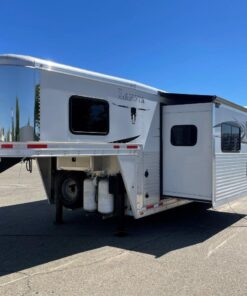 2015 Lakota Bighorn Edition 8414 4 Horse Trailer With Living Quarters “1 Slide”