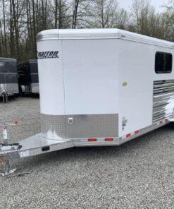 2020 19' CIMARRON BUMPER PULL 6 PEN STOCK TRAILER