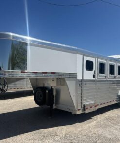 2020 Bloomer 4 Horse Stock Combo Trainer Tack Horse Trailer