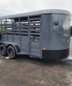 2023 BCI Stock Trailer 6'X16' Eco Series Bumper Pull