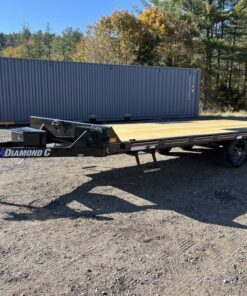 2024 Diamond C 8.5x20 7K Deckover Trailer w/Slide-In Ramps