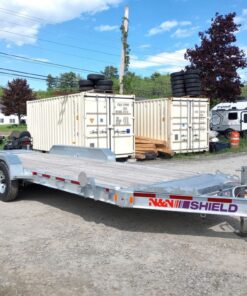 2024 N&N Trailers 7x20+3 Galvanized 22.5K Lowpro Equipment Trailer w/HD Full Width Ramps