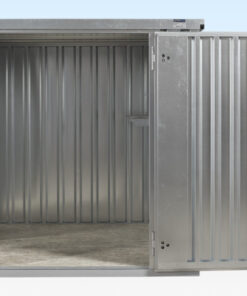 2m Flat Pack Store (Galvanised) Features