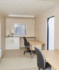 20Ft x 8Ft Steel Office/Canteen Cabin