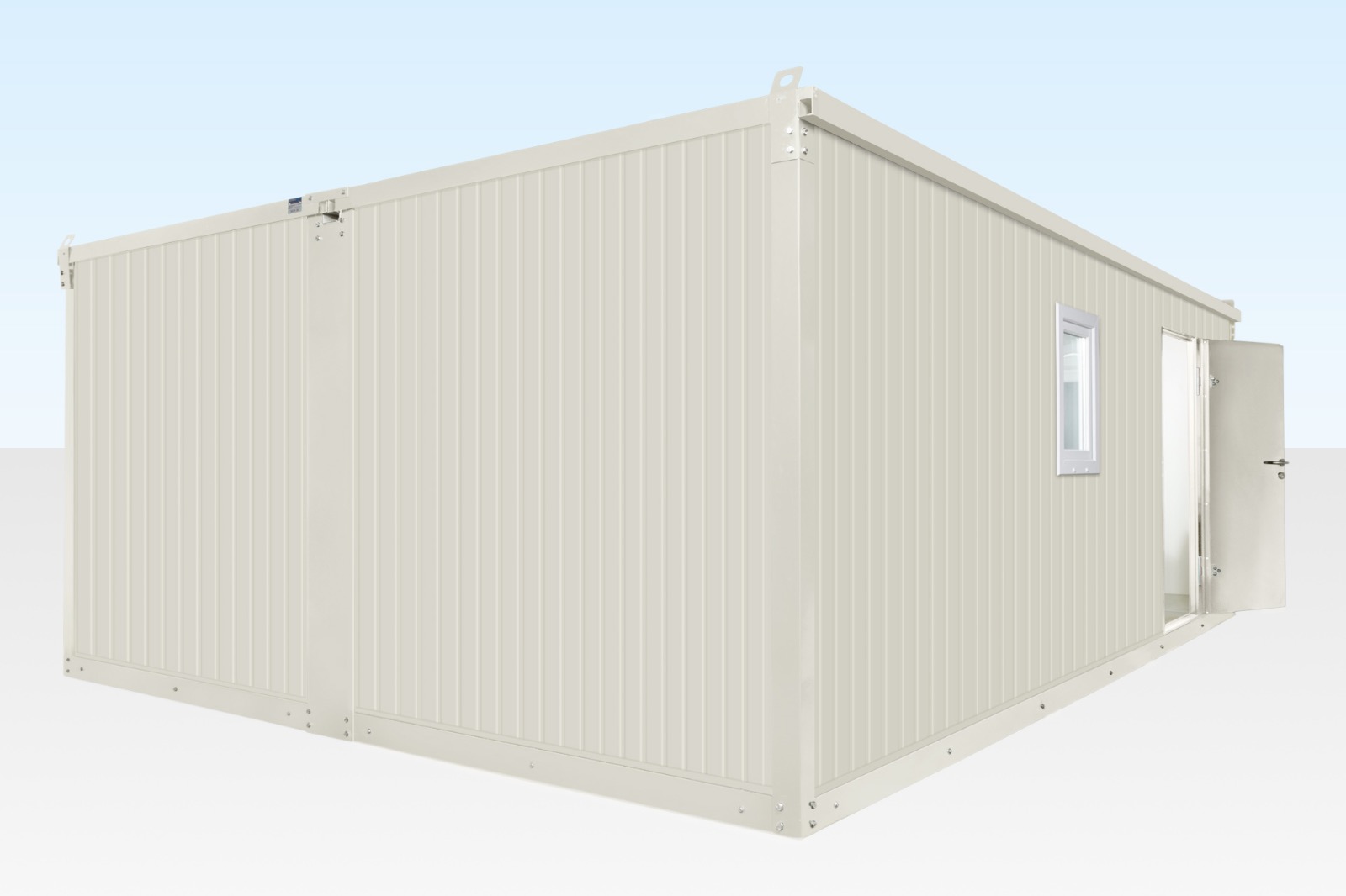 6.5M X 4.6M Side Linked Flat Pack Container Office - Image 3