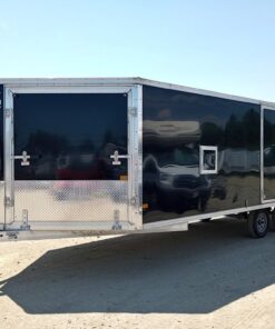 Mission Trailers 101x22 Aluminum 4-Place Drive In/Out Deckover w/Galvanized Package