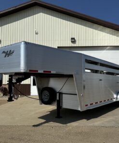 New 2024 Hillsboro 24′ Livestock Trailer – Three Compartments