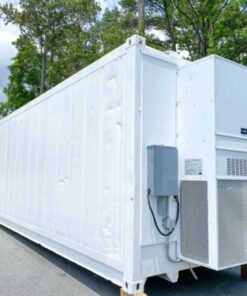 40 Ft High Cube Insulated Shipping Container With 5 Ton Bard Hvac Unit