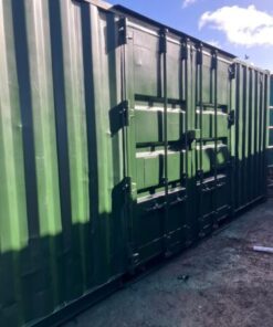 20x8x86 Side Door Shipping Container Repainted With Lock Box