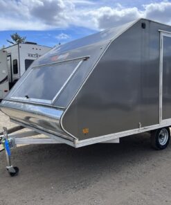 Sno Pro 101x12 Aluminum 2-Place Snowmobile Trailer w/Galvanized Package